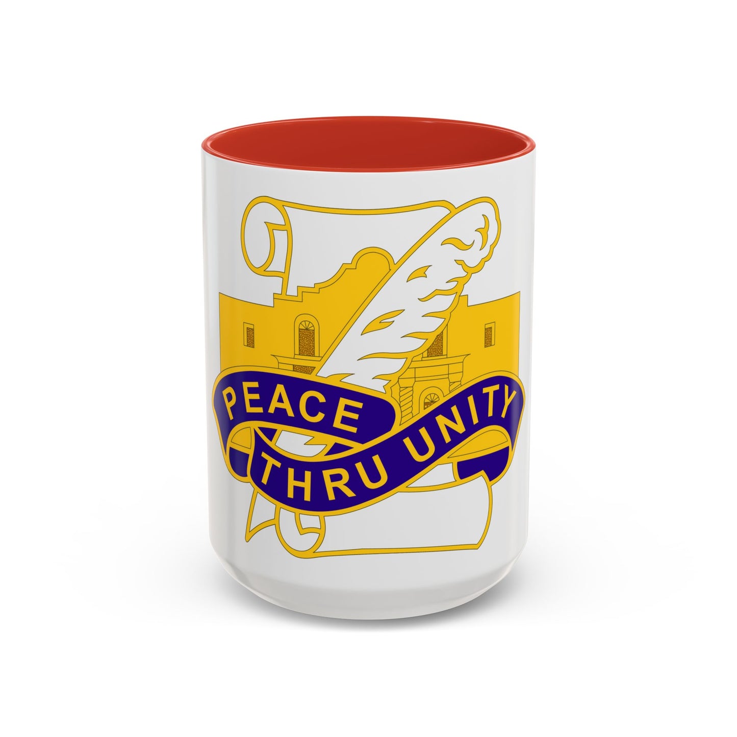 321 Civil Affairs Brigade 2 (U.S. Army) Accent Coffee Mug