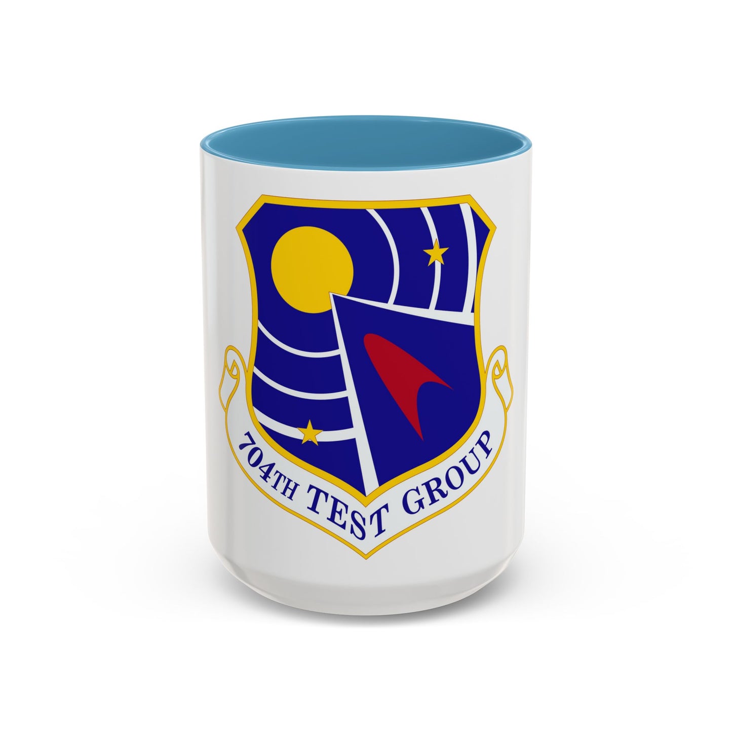 704 Test Group AFMC (U.S. Air Force) Accent Coffee Mug