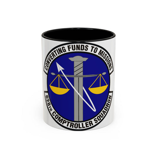 628th Comptroller Squadron (U.S. Air Force) Accent Coffee Mug