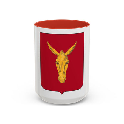 99th Field Artillery Battalion v2 (U.S. Army) Accent Coffee Mug