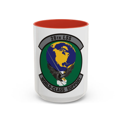 28th Logistics Support Squadron (U.S. Air Force) Accent Coffee Mug