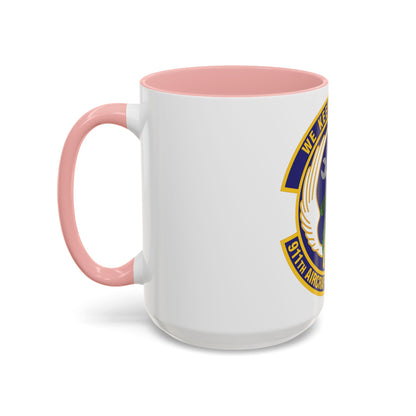 911th Aircraft Maintenance Squadron (U.S. Air Force) Accent Coffee Mug