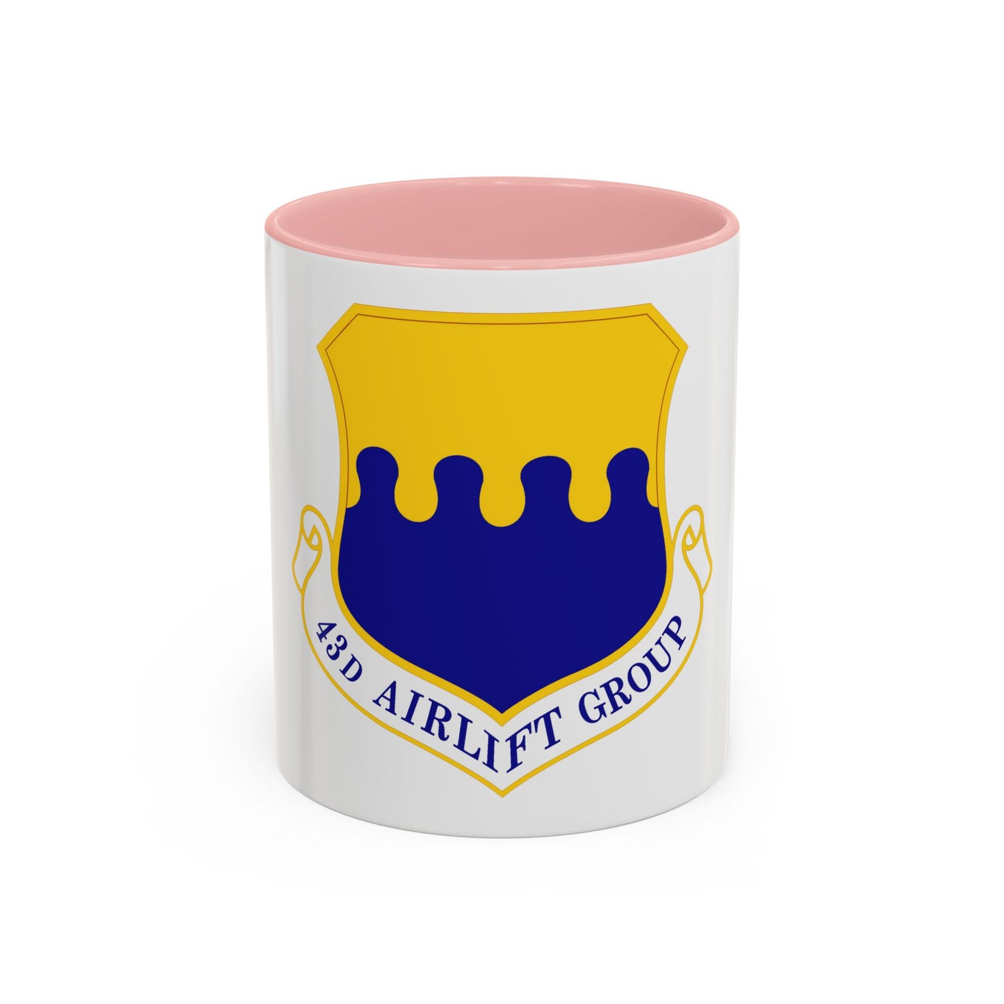43d Airlift Group (U.S. Air Force) Accent Coffee Mug