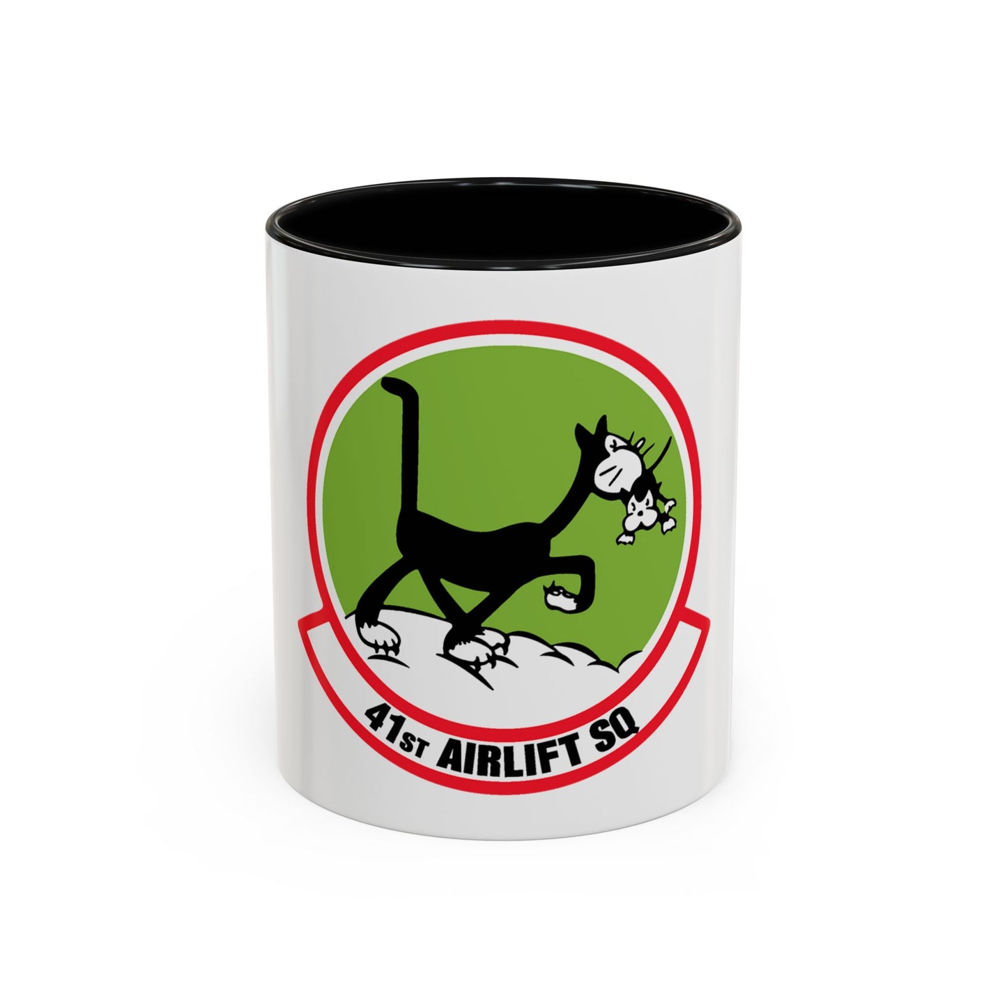 41st Airlift Sq v2 (U.S. Air Force) Accent Coffee Mug