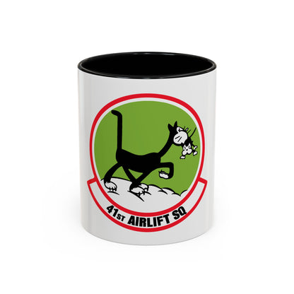 41st Airlift Sq v2 (U.S. Air Force) Accent Coffee Mug