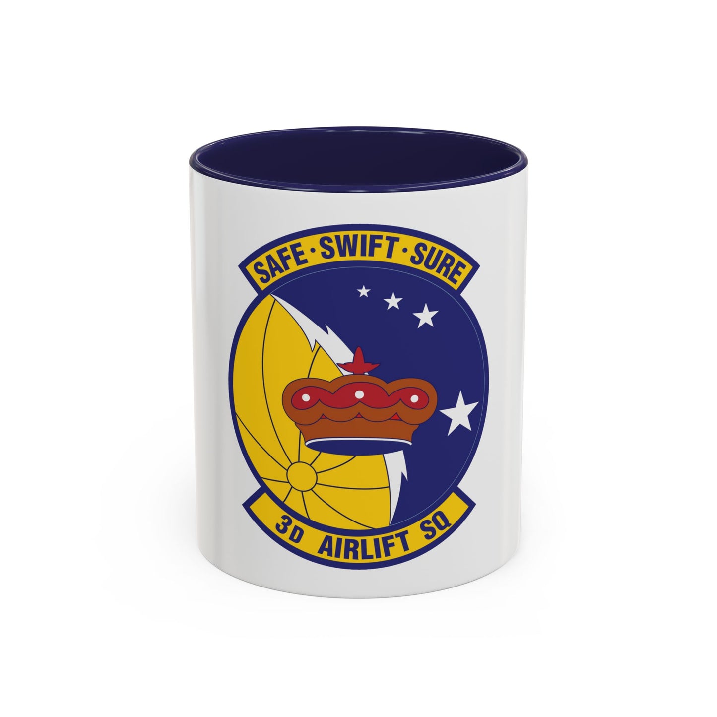 3d Airlift Squadron (U.S. Air Force) Accent Coffee Mug