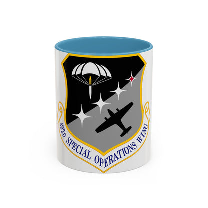 492 Special Operations Wing AFSOC (U.S. Air Force) Accent Coffee Mug