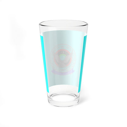 Flag of the Libyan Air Force (Libya) Pint Glass 16oz