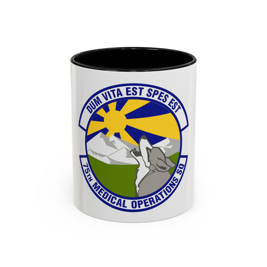 75th Medical Operations Squadron (U.S. Air Force) Accent Coffee Mug