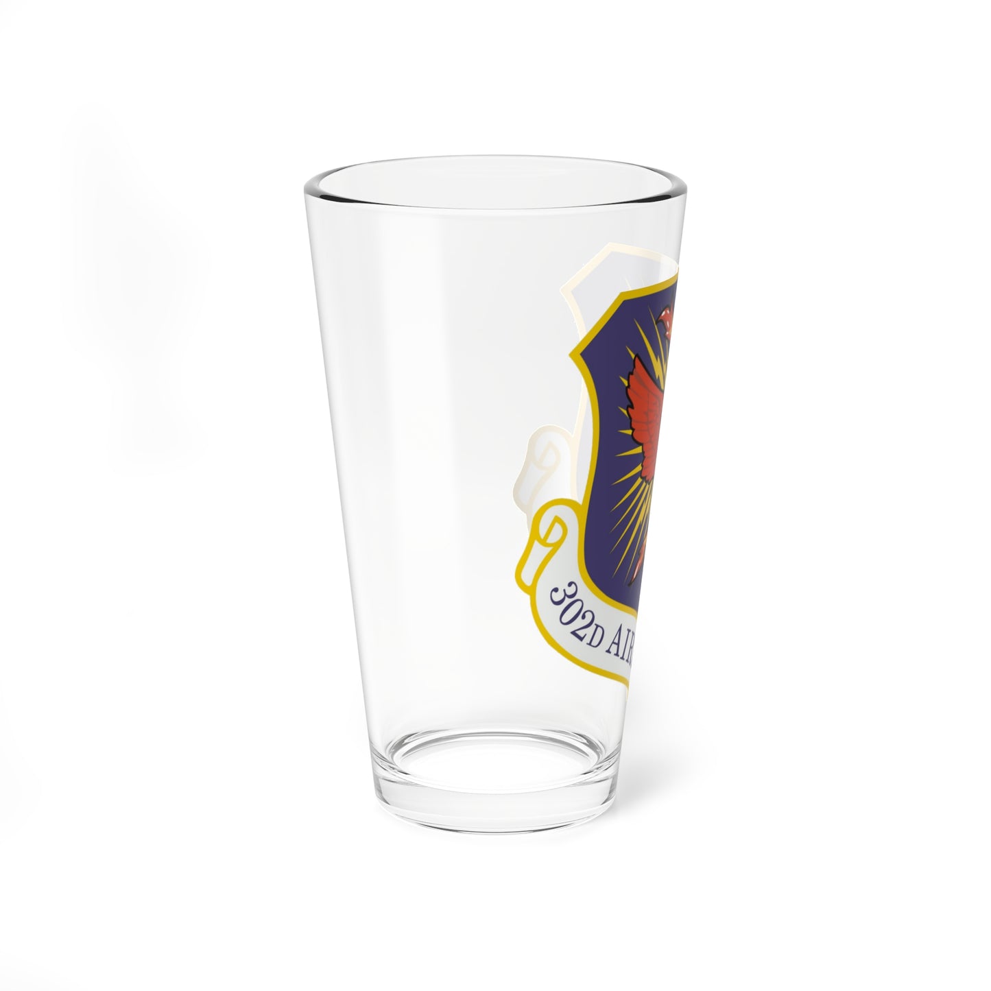 302d Airlift Wing (U.S. Air Force) Pint Glass 16oz-Go Mug Yourself