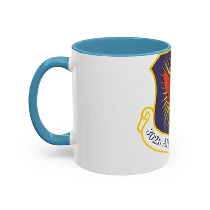 302d Airlift Wing (U.S. Air Force) Accent Coffee Mug - Go Mug Yourself