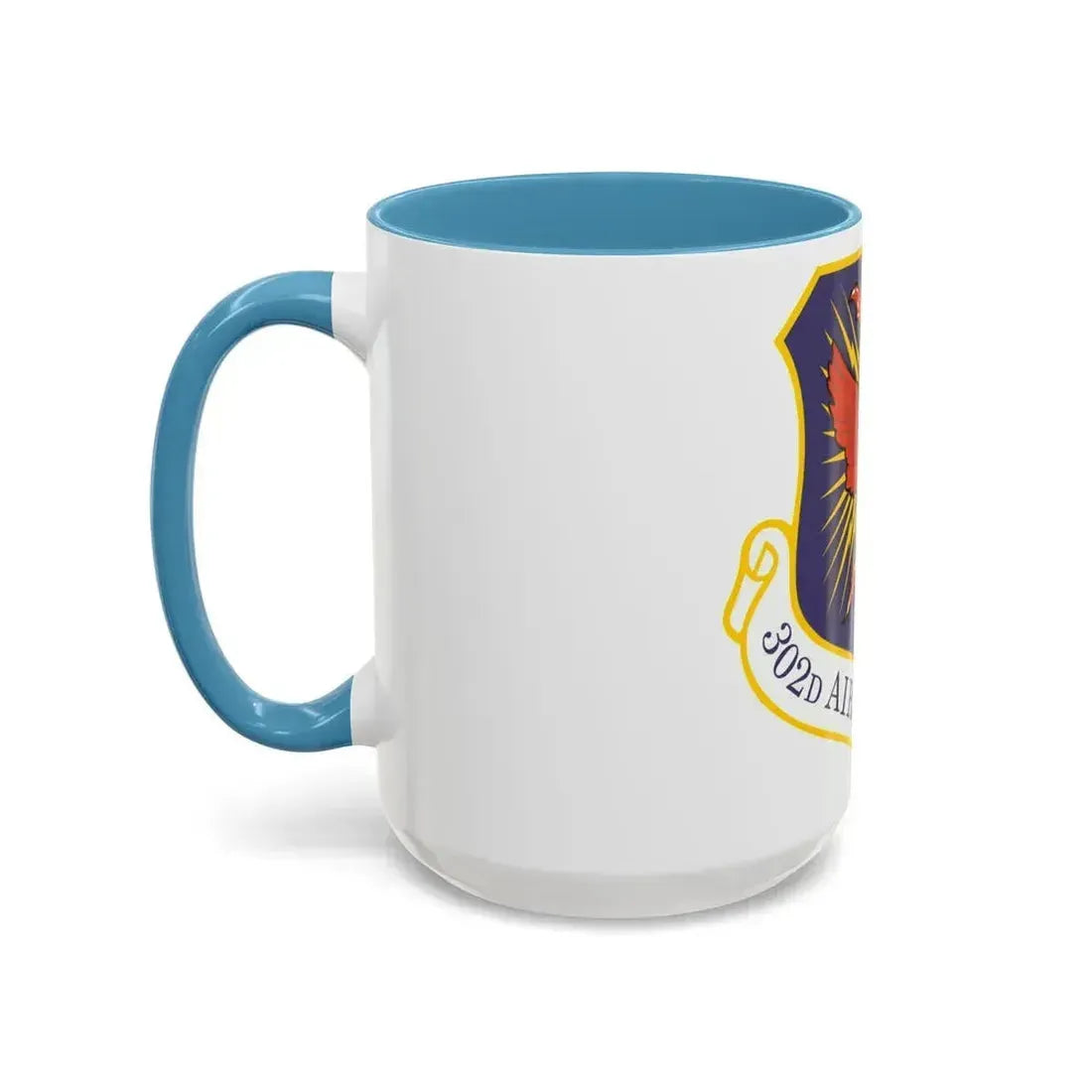302d Airlift Wing (U.S. Air Force) Accent Coffee Mug - Go Mug Yourself