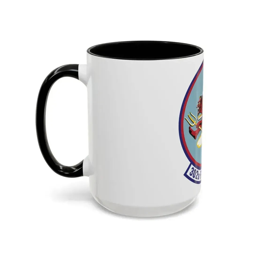 302d Fighter Squadron (U.S. Air Force) Accent Coffee Mug - Go Mug Yourself