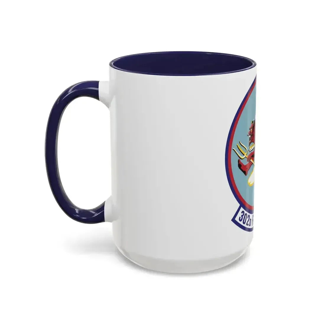 302d Fighter Squadron (U.S. Air Force) Accent Coffee Mug - Go Mug Yourself