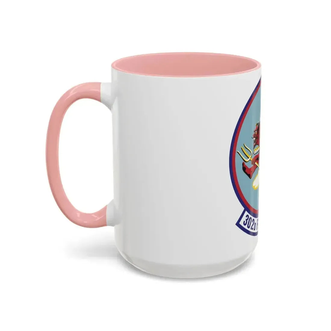 302d Fighter Squadron (U.S. Air Force) Accent Coffee Mug - Go Mug Yourself