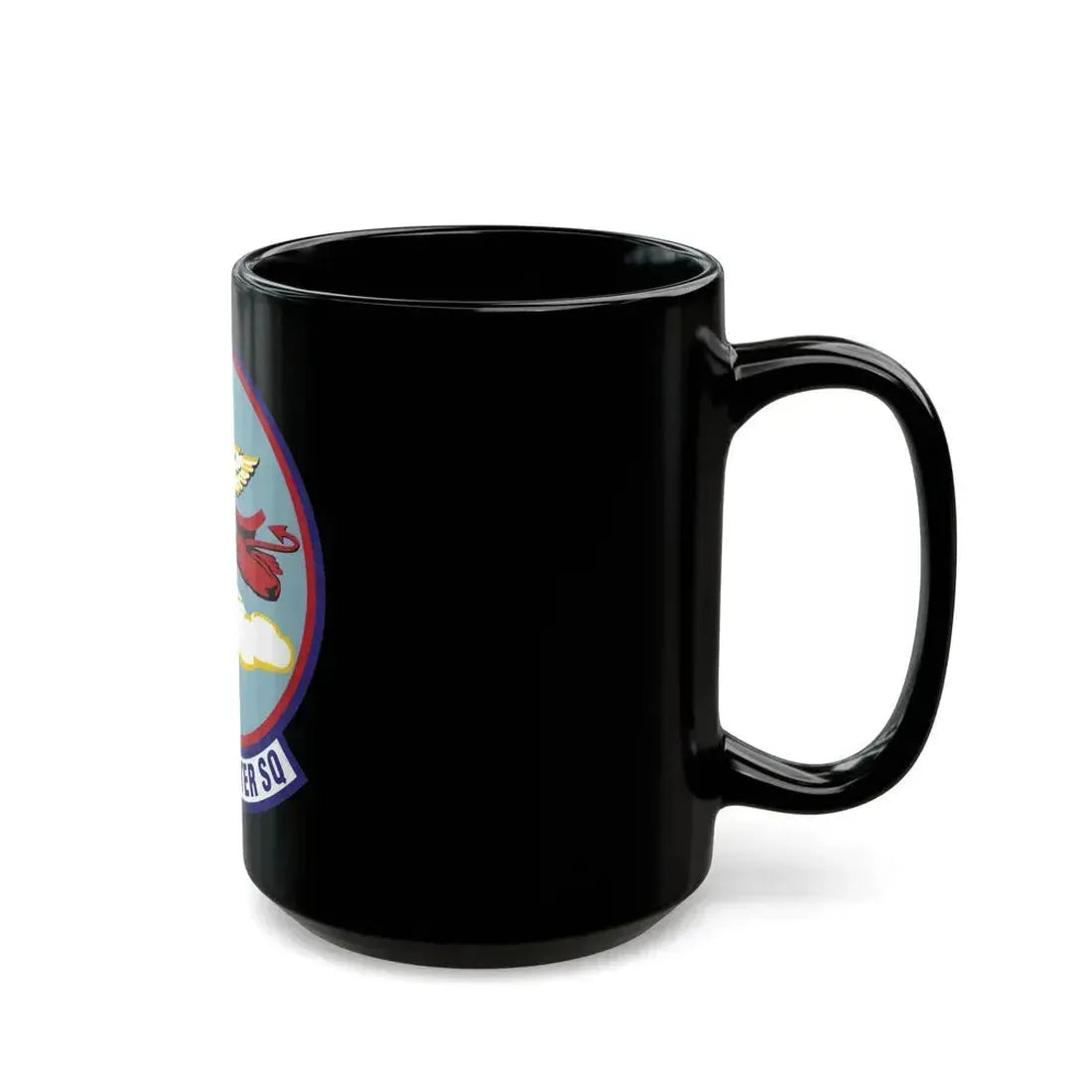 302d Fighter Squadron (U.S. Air Force) Black Coffee Mug - Go Mug Yourself