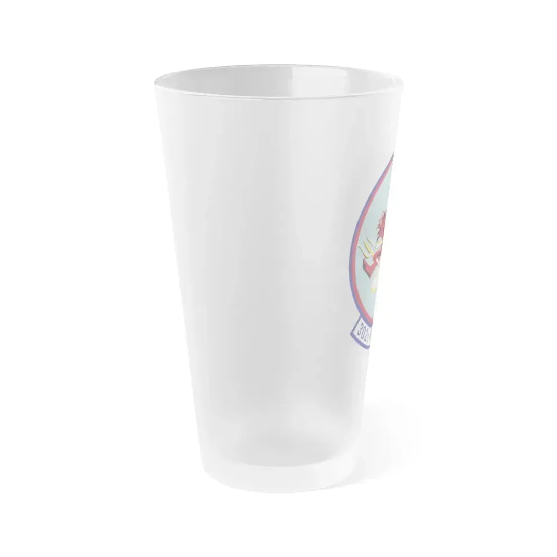 302d Fighter Squadron (U.S. Air Force) Frosted Pint Glass 16oz - Go Mug Yourself