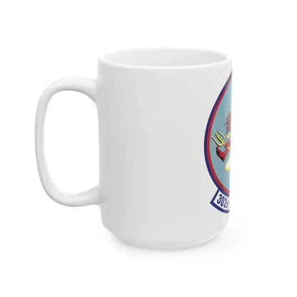 302d Fighter Squadron (U.S. Air Force) White Coffee Mug - Go Mug Yourself