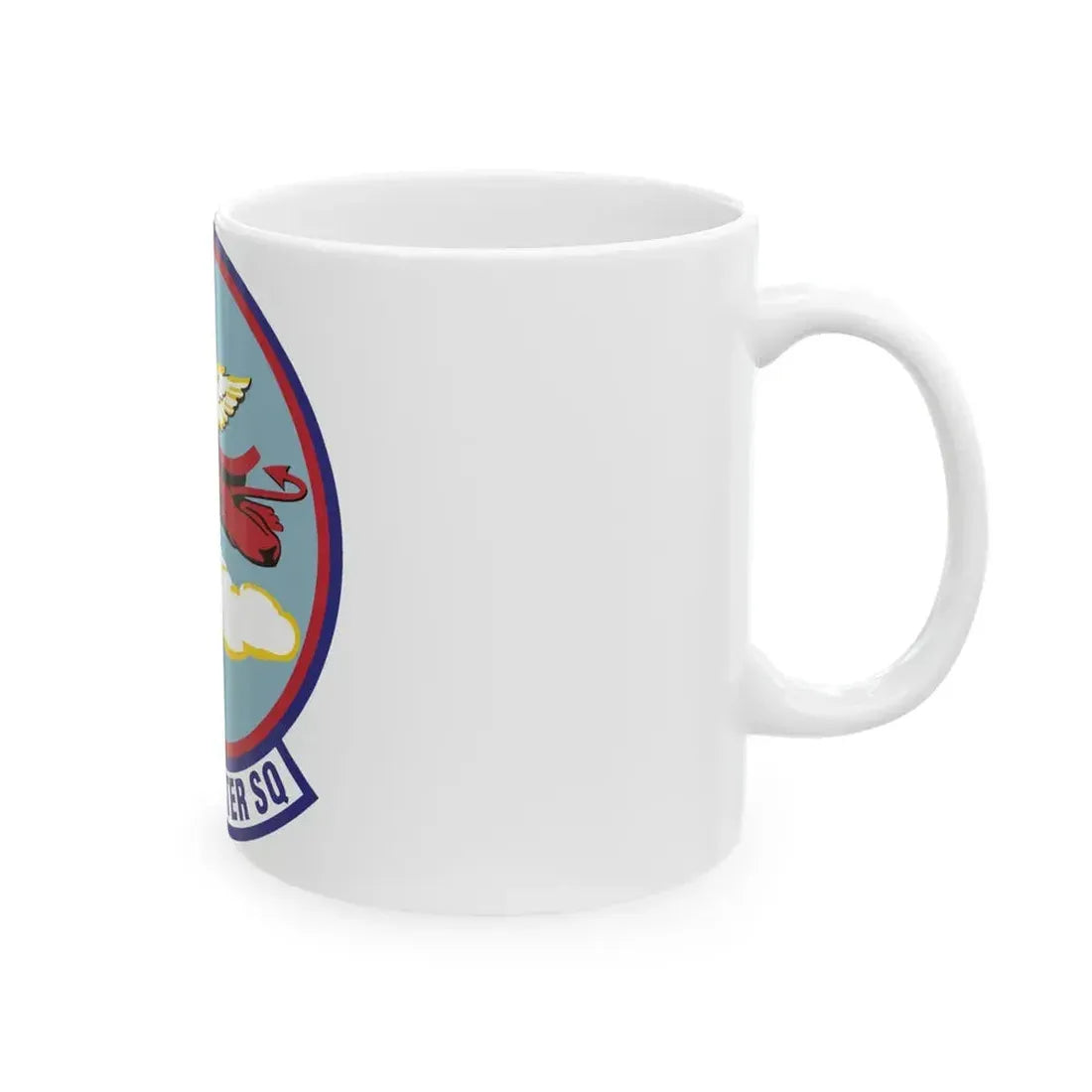 302d Fighter Squadron (U.S. Air Force) White Coffee Mug - Go Mug Yourself