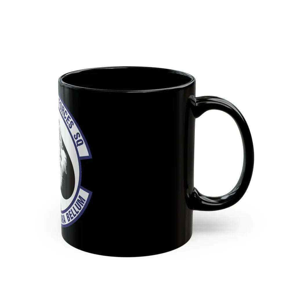 302d Security Forces Squadron (U.S. Air Force) Black Coffee Mug-Go Mug Yourself