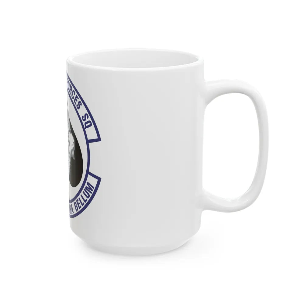 302d Security Forces Squadron (U.S. Air Force) White Coffee Mug-Go Mug Yourself