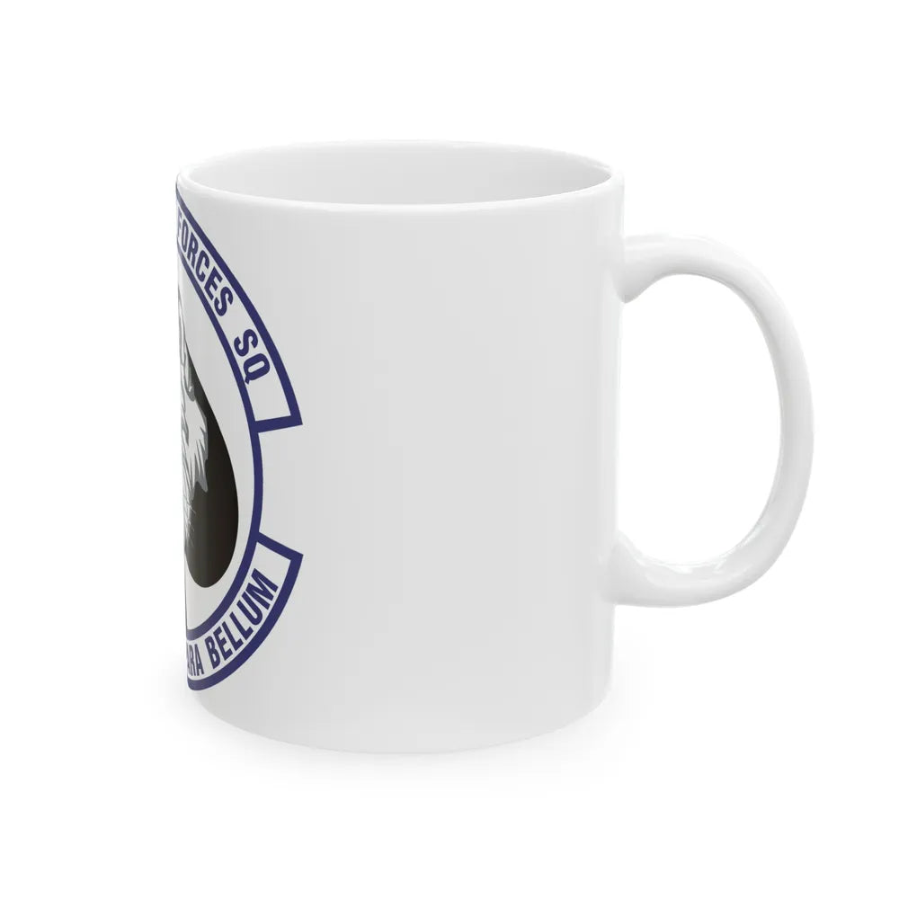 302d Security Forces Squadron (U.S. Air Force) White Coffee Mug-Go Mug Yourself