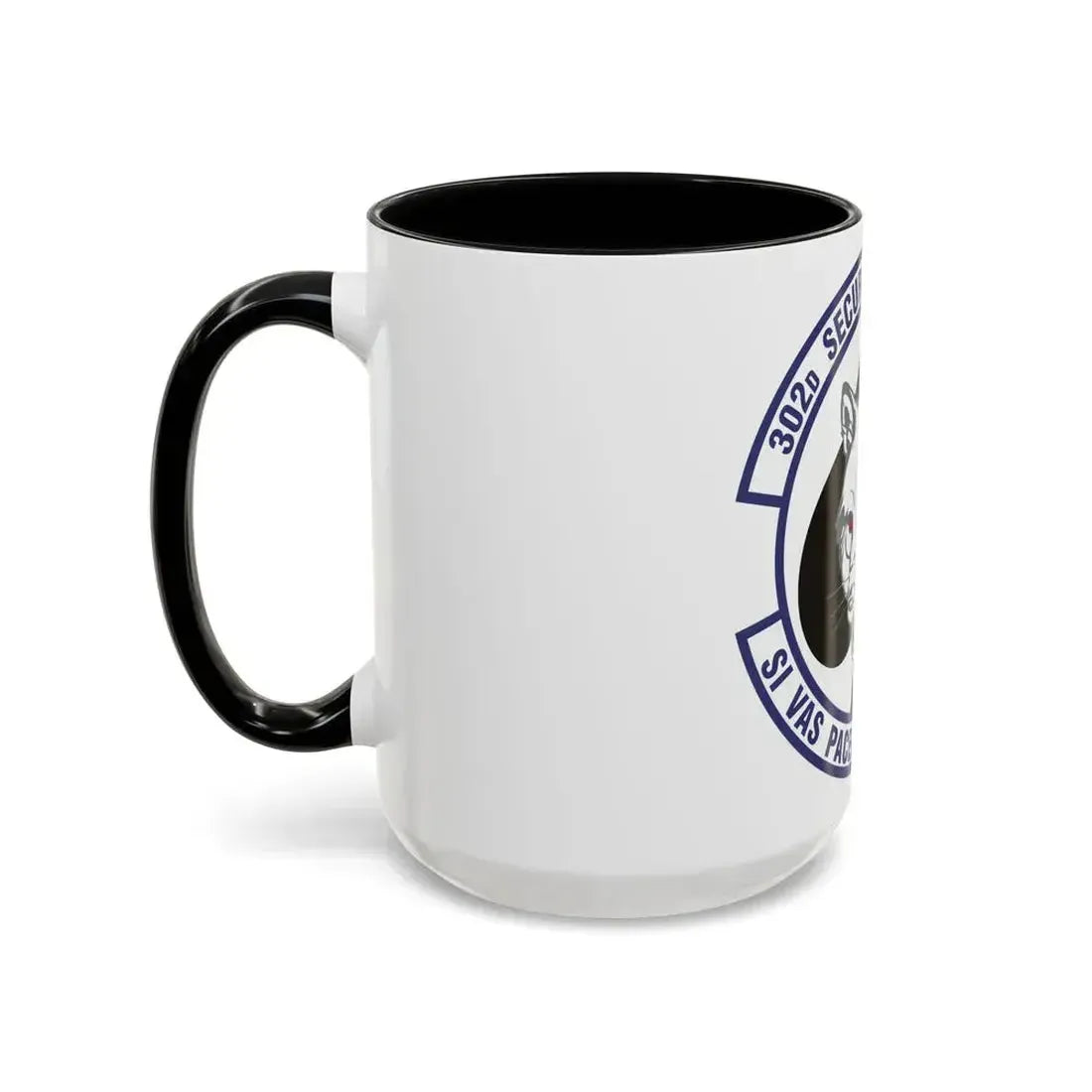 302d Security Forces Squadron (U.S. Air Force) Accent Coffee Mug - Go Mug Yourself