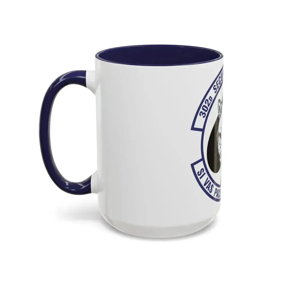 302d Security Forces Squadron (U.S. Air Force) Accent Coffee Mug - Go Mug Yourself