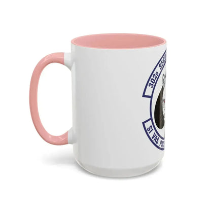 302d Security Forces Squadron (U.S. Air Force) Accent Coffee Mug - Go Mug Yourself