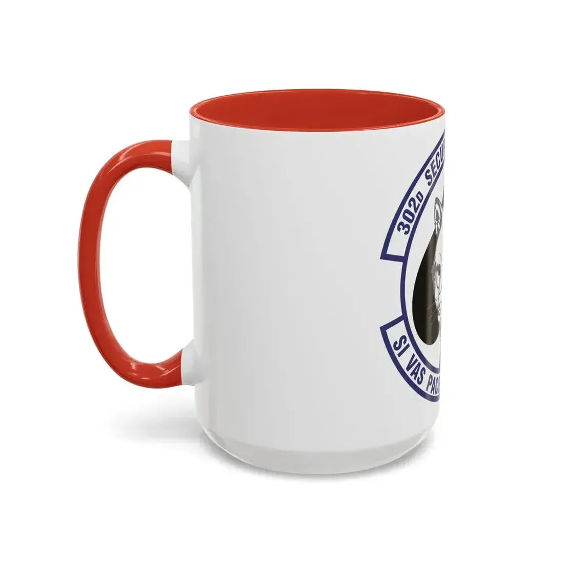 302d Security Forces Squadron (U.S. Air Force) Accent Coffee Mug - Go Mug Yourself