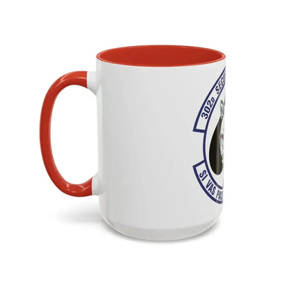 302d Security Forces Squadron (U.S. Air Force) Accent Coffee Mug - Go Mug Yourself