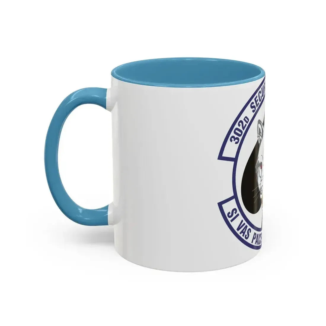 302d Security Forces Squadron (U.S. Air Force) Accent Coffee Mug - Go Mug Yourself