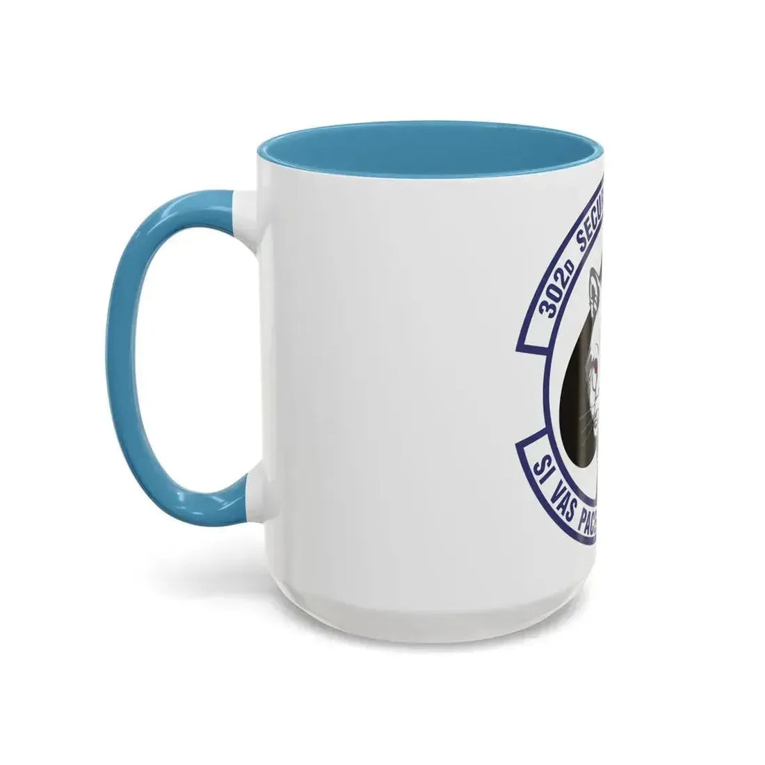 302d Security Forces Squadron (U.S. Air Force) Accent Coffee Mug - Go Mug Yourself