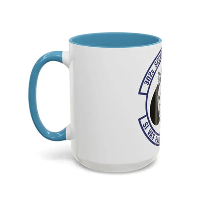 302d Security Forces Squadron (U.S. Air Force) Accent Coffee Mug - Go Mug Yourself