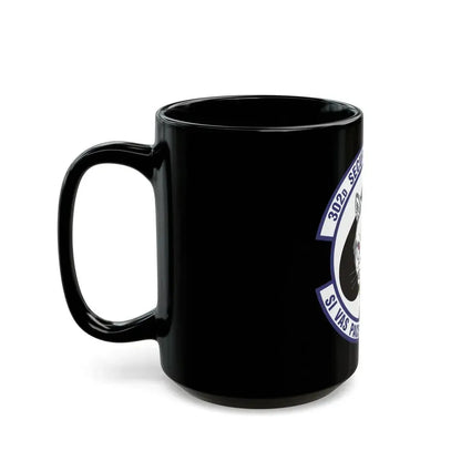 302d Security Forces Squadron (U.S. Air Force) Black Coffee Mug - Go Mug Yourself
