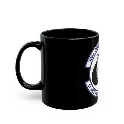 302d Security Forces Squadron (U.S. Air Force) Black Coffee Mug - Go Mug Yourself