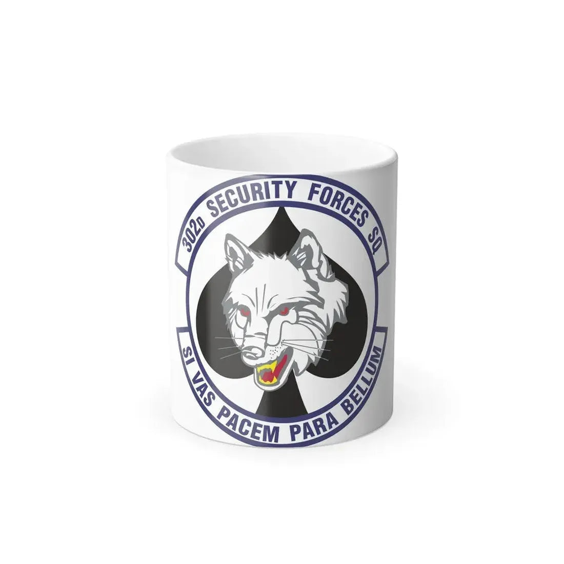 302d Security Forces Squadron (U.S. Air Force) Color Changing Coffee Mug 11oz - Go Mug Yourself