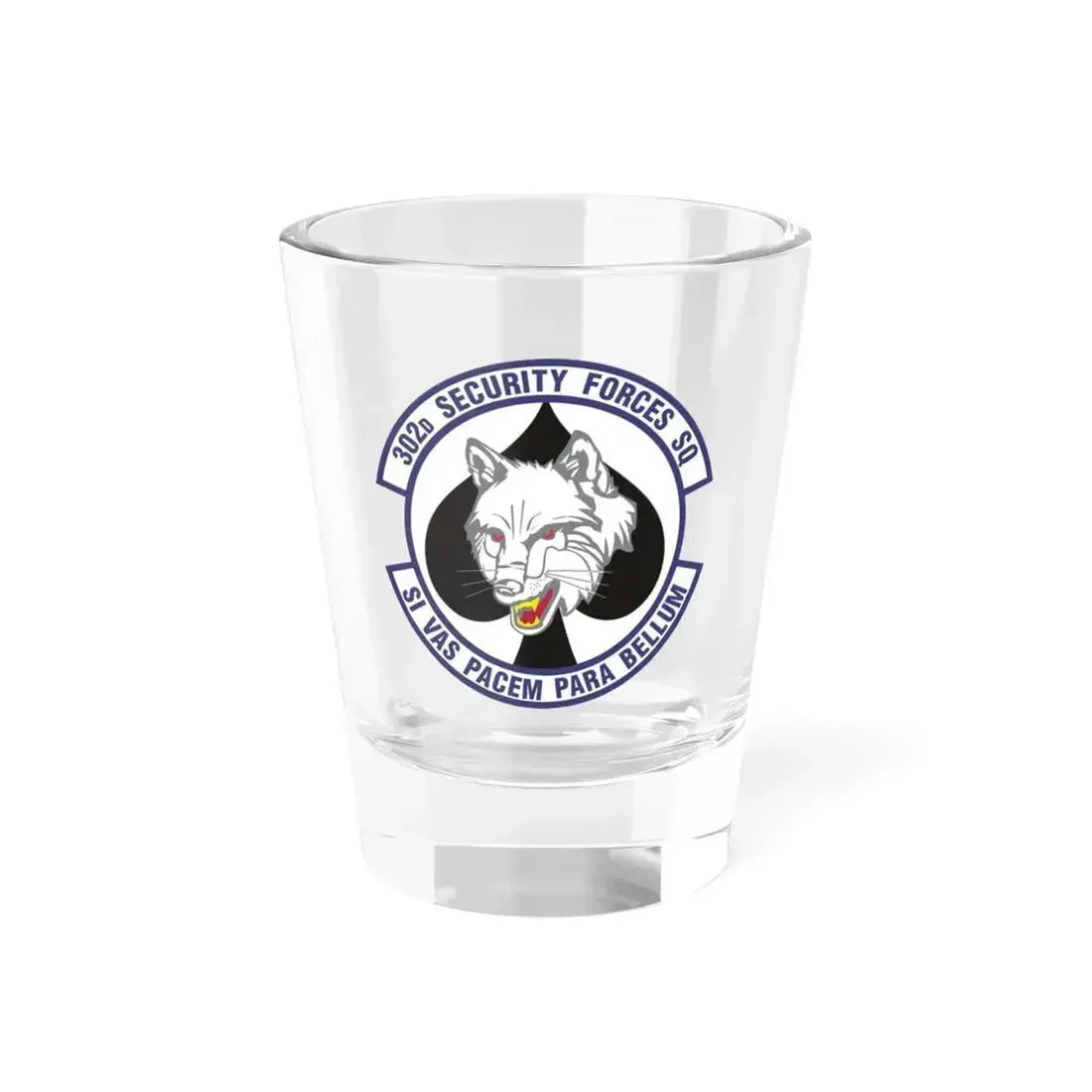 302d Security Forces Squadron (U.S. Air Force) Shot Glass 1.5oz 1.5oz - Go Mug Yourself