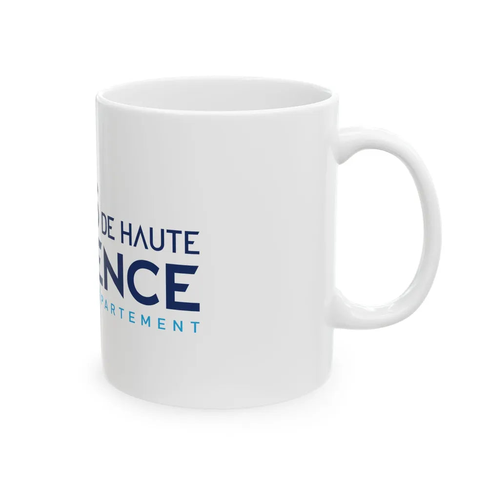 Flag of Alpes de Haute Provence France - White Coffee Mug-Go Mug Yourself