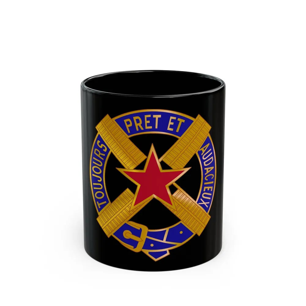 303 Cavalry Regiment USAR (U.S. Army) Black Coffee Mug-11oz-Go Mug Yourself