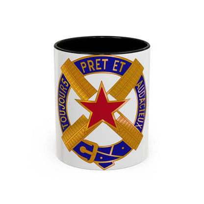 303 Cavalry Regiment USAR (U.S. Army) Accent Coffee Mug 11oz Black - Go Mug Yourself