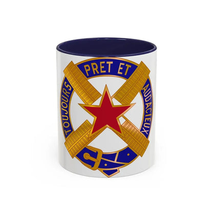 303 Cavalry Regiment USAR (U.S. Army) Accent Coffee Mug 11oz Navy - Go Mug Yourself