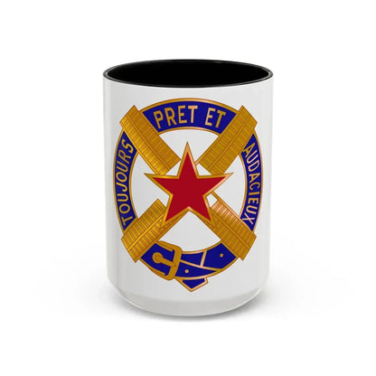 303 Cavalry Regiment USAR (U.S. Army) Accent Coffee Mug 15oz Black - Go Mug Yourself