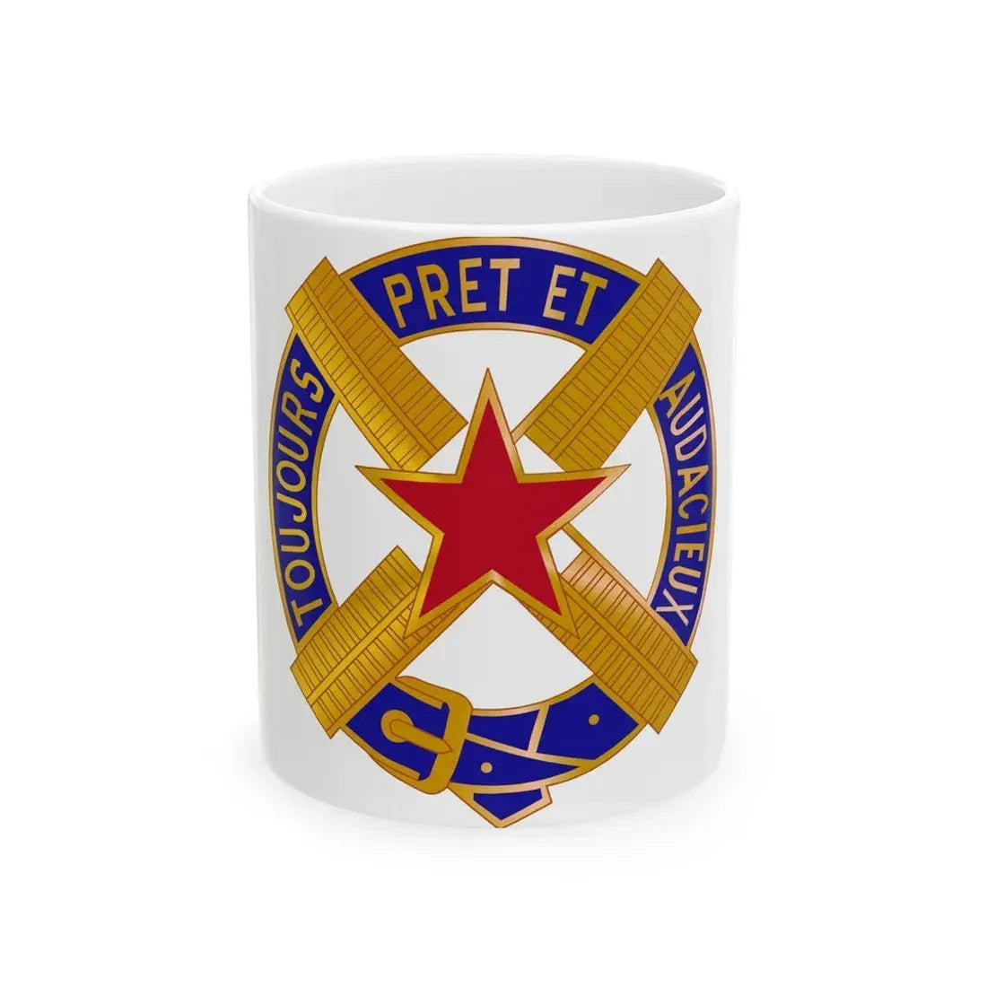 303 Cavalry Regiment USAR (U.S. Army) White Coffee Mug 11oz - Go Mug Yourself
