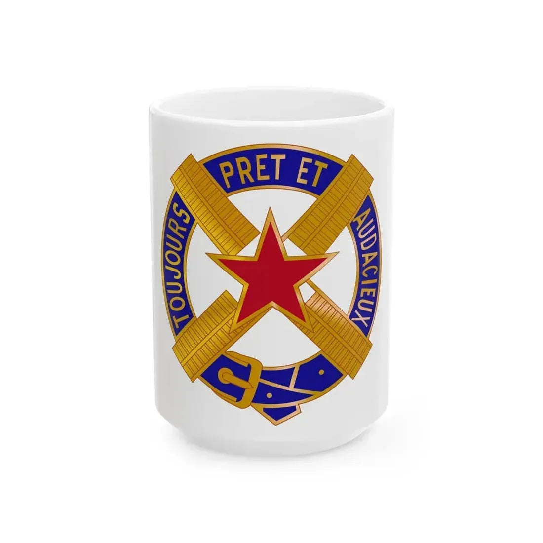 303 Cavalry Regiment USAR (U.S. Army) White Coffee Mug 15oz - Go Mug Yourself