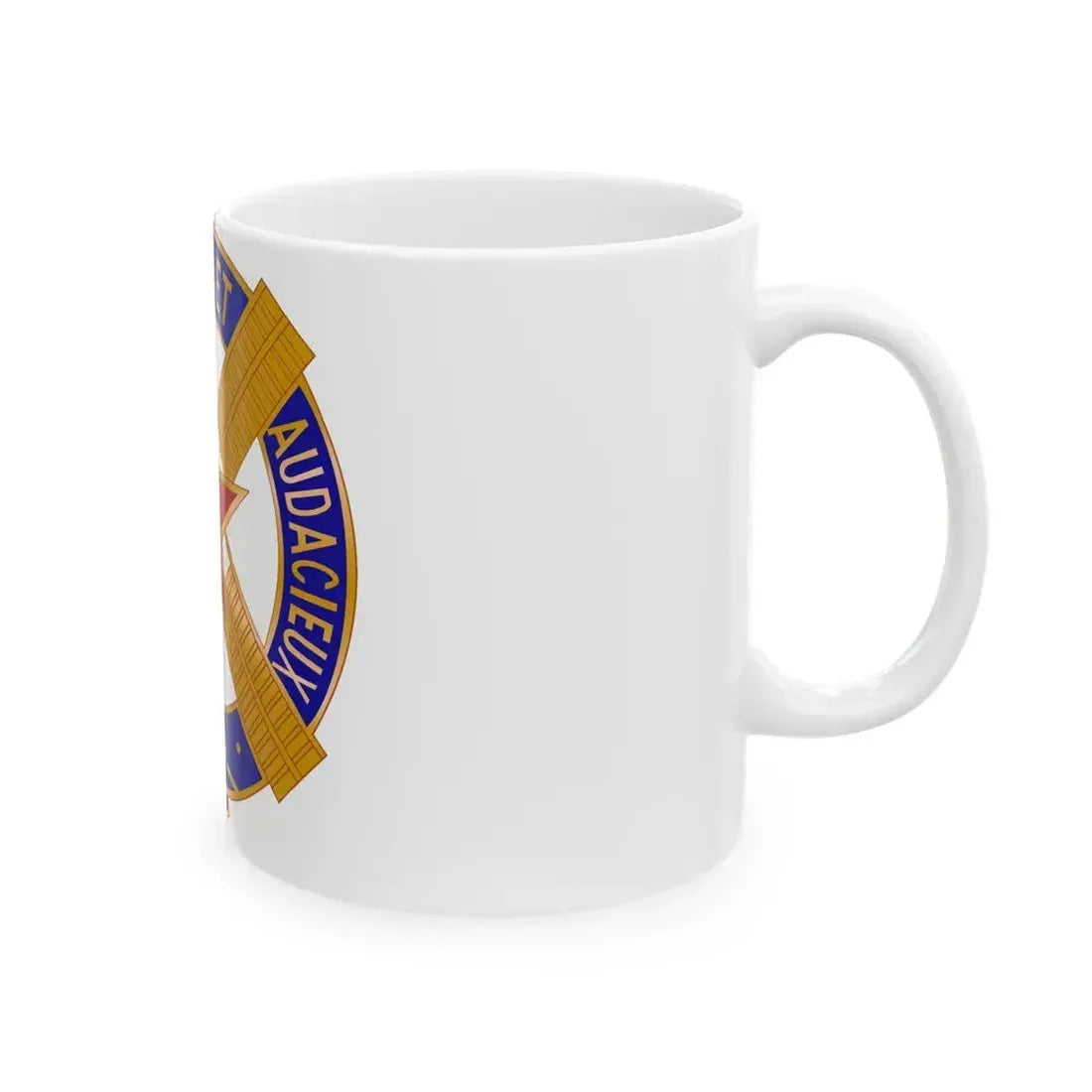 303 Cavalry Regiment USAR (U.S. Army) White Coffee Mug - Go Mug Yourself