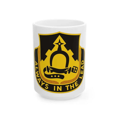 303 Cavalry Regiment WAARNG (U.S. Army) White Coffee Mug 15oz - Go Mug Yourself