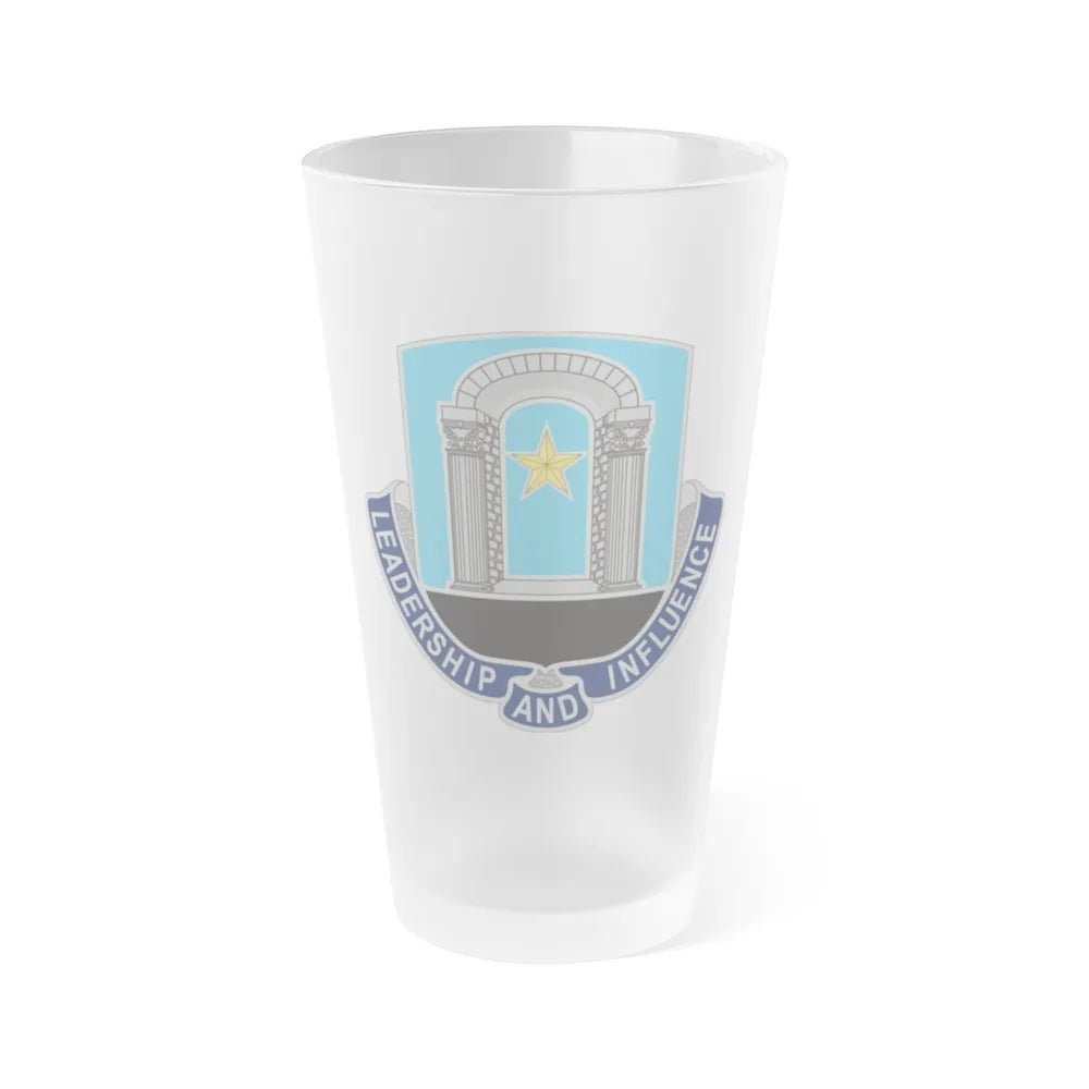 303 Information Operations Battalion (U.S. Army) Frosted Pint Glass 16oz-Go Mug Yourself