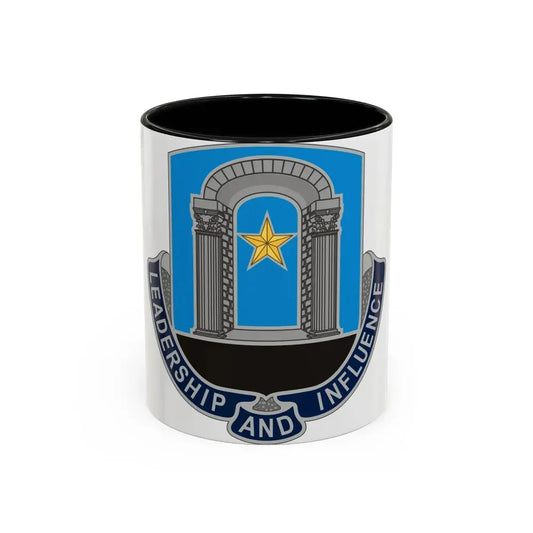 303 Information Operations Battalion (U.S. Army) Accent Coffee Mug 11oz Black - Go Mug Yourself