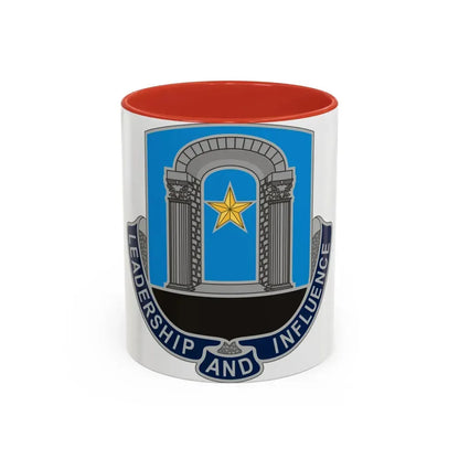 303 Information Operations Battalion (U.S. Army) Accent Coffee Mug 11oz Red - Go Mug Yourself